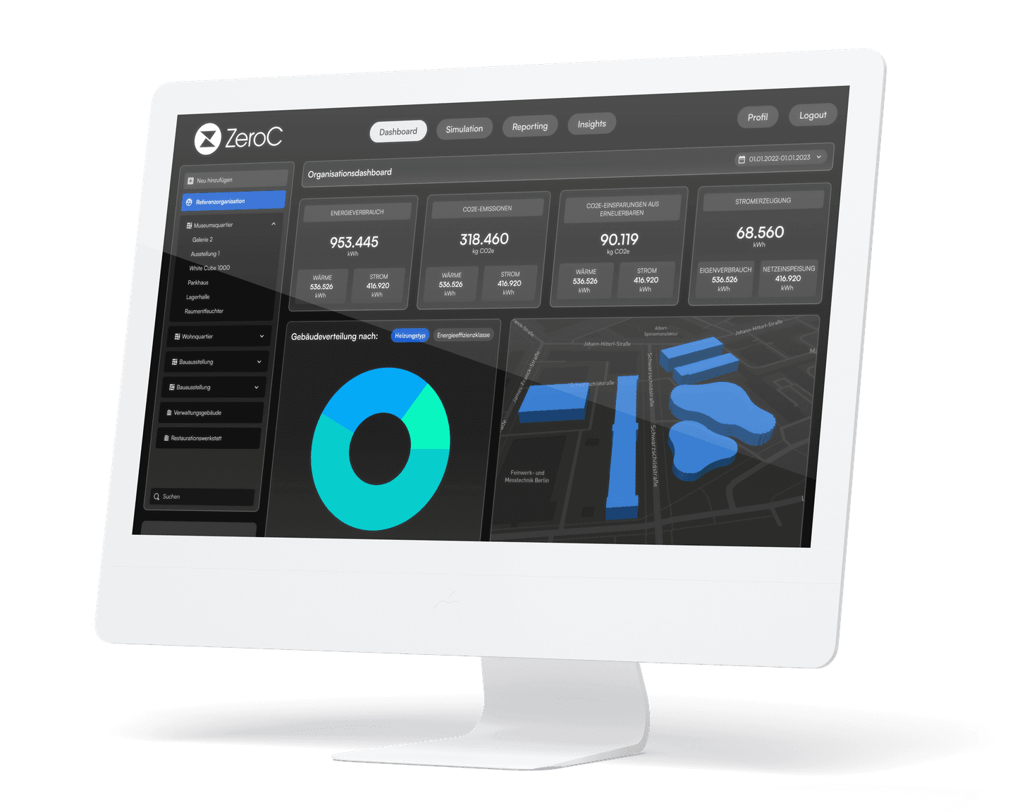 Desktop with ZeroC Application